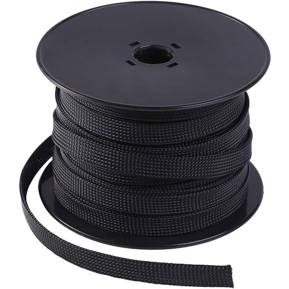 KECO Other - Keco 100Ft – 1/2 Inch PET Expandable Braided Cable Sleeve – Wire Sleeving